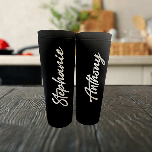 Custom Tumbler with Straw