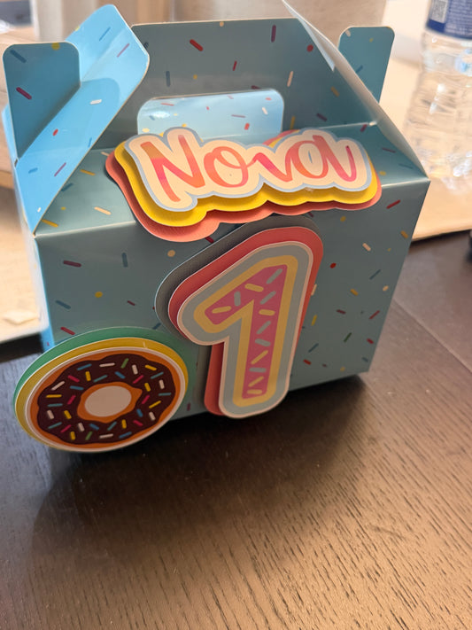 Personalized Favor Boxes