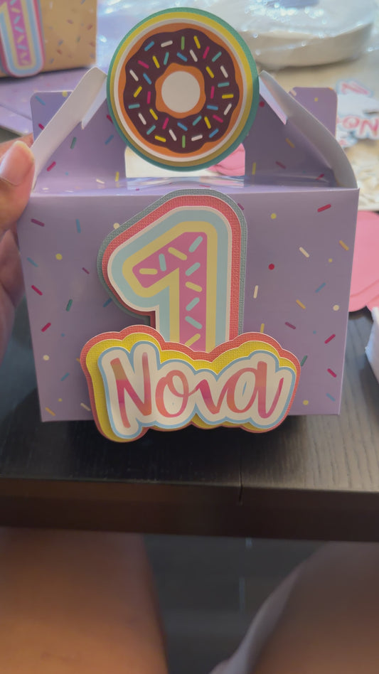 Personalized Favor Boxes